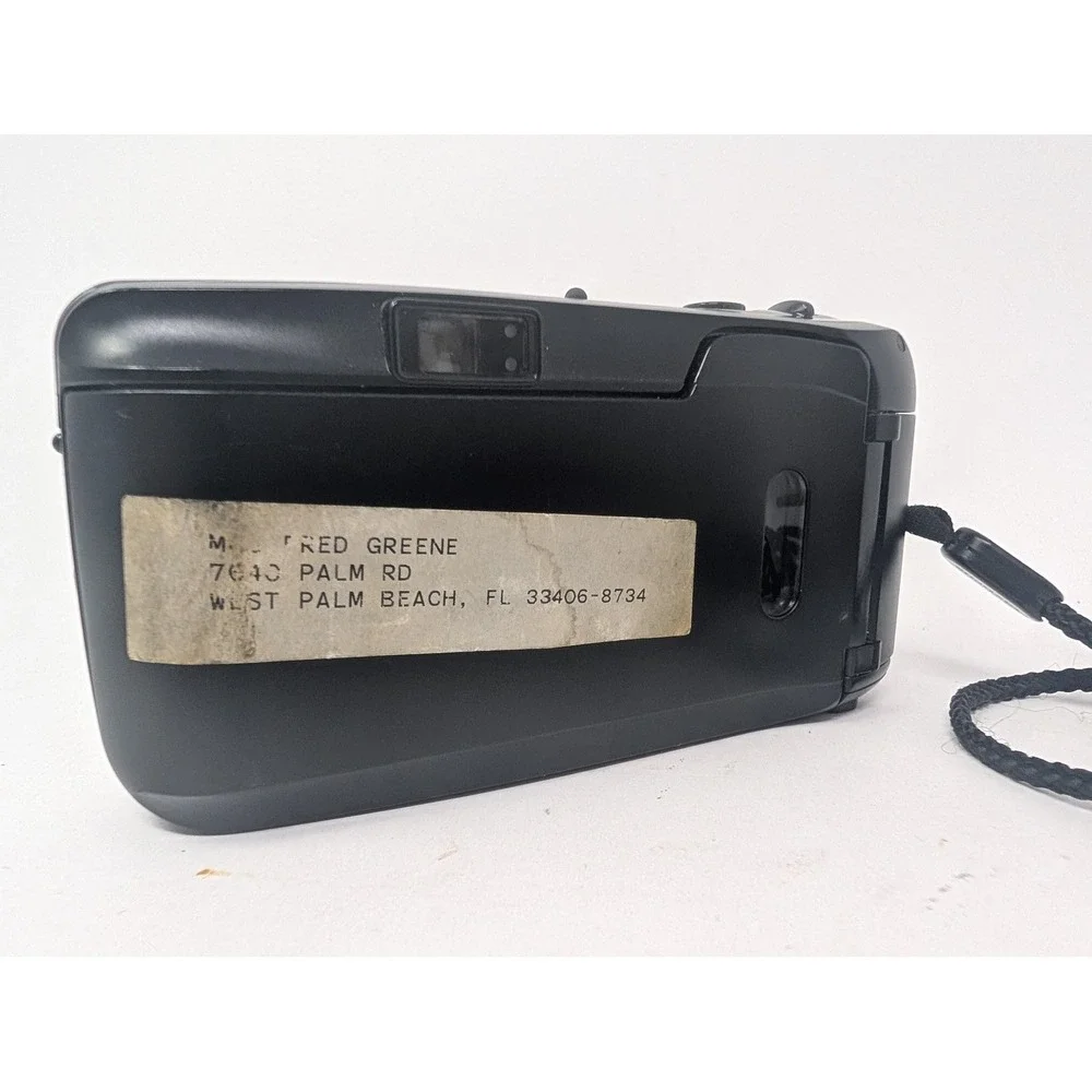 Vintage Olympus Stylus Zoom DLX Black 35mm Film Camera Point Shoot AF PARTS ONLY